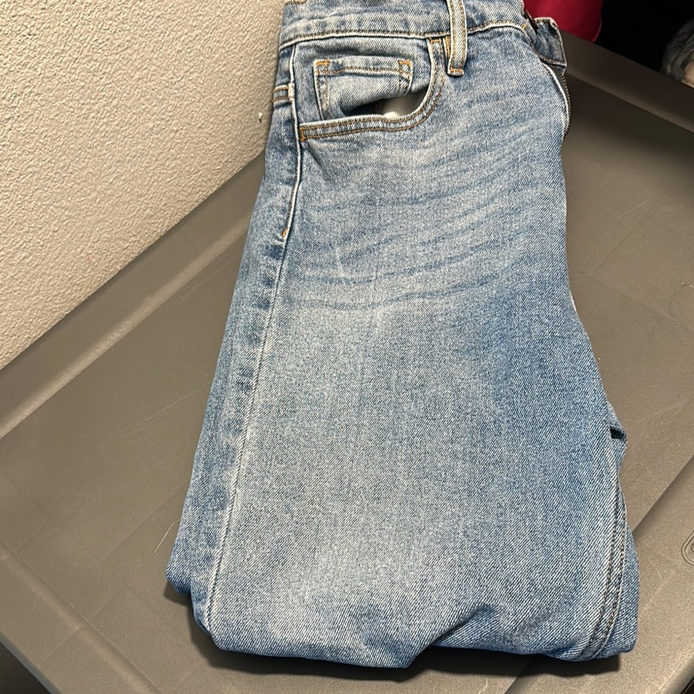 Fashion Nova Blue Straight Leg Jeans Classic Style